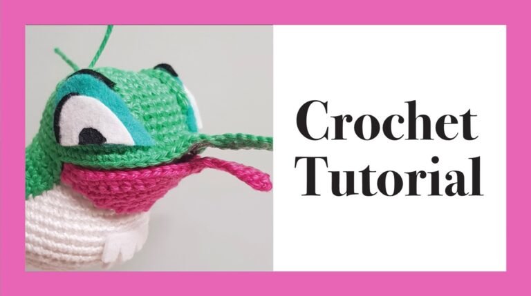 A close-up of a crochet toy Description automatically generated